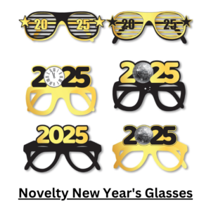 Novelty New Year's Glasses