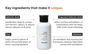 Read more about the article Salicylic acid face wash for oily skin