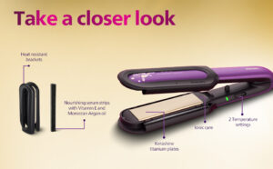 Read more about the article Philips kerashine Hair straightener Review