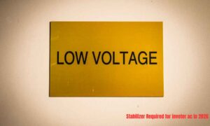 How to solve Low Voltage Problem in home