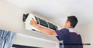 How to use Ac coil cleaner Spray at home